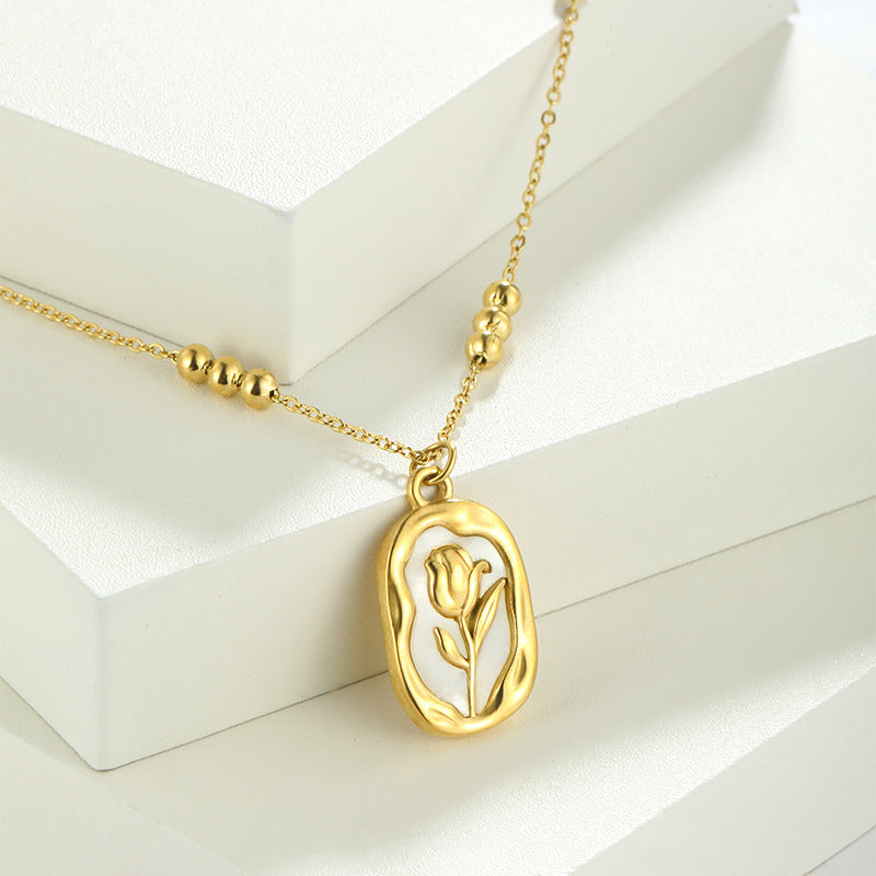 Rose Beans Necklace
