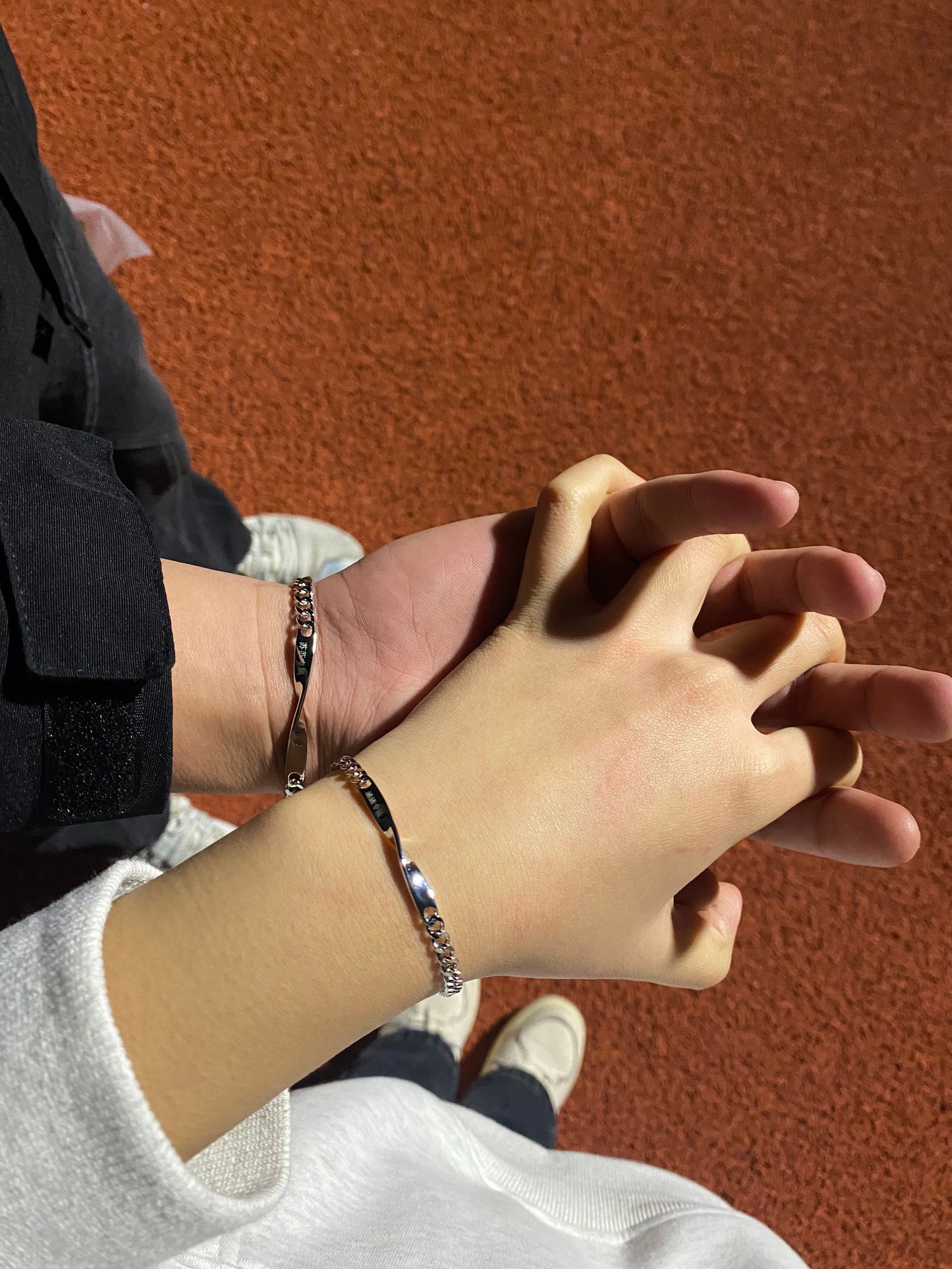 Personalized Mobius Bracelet Couple