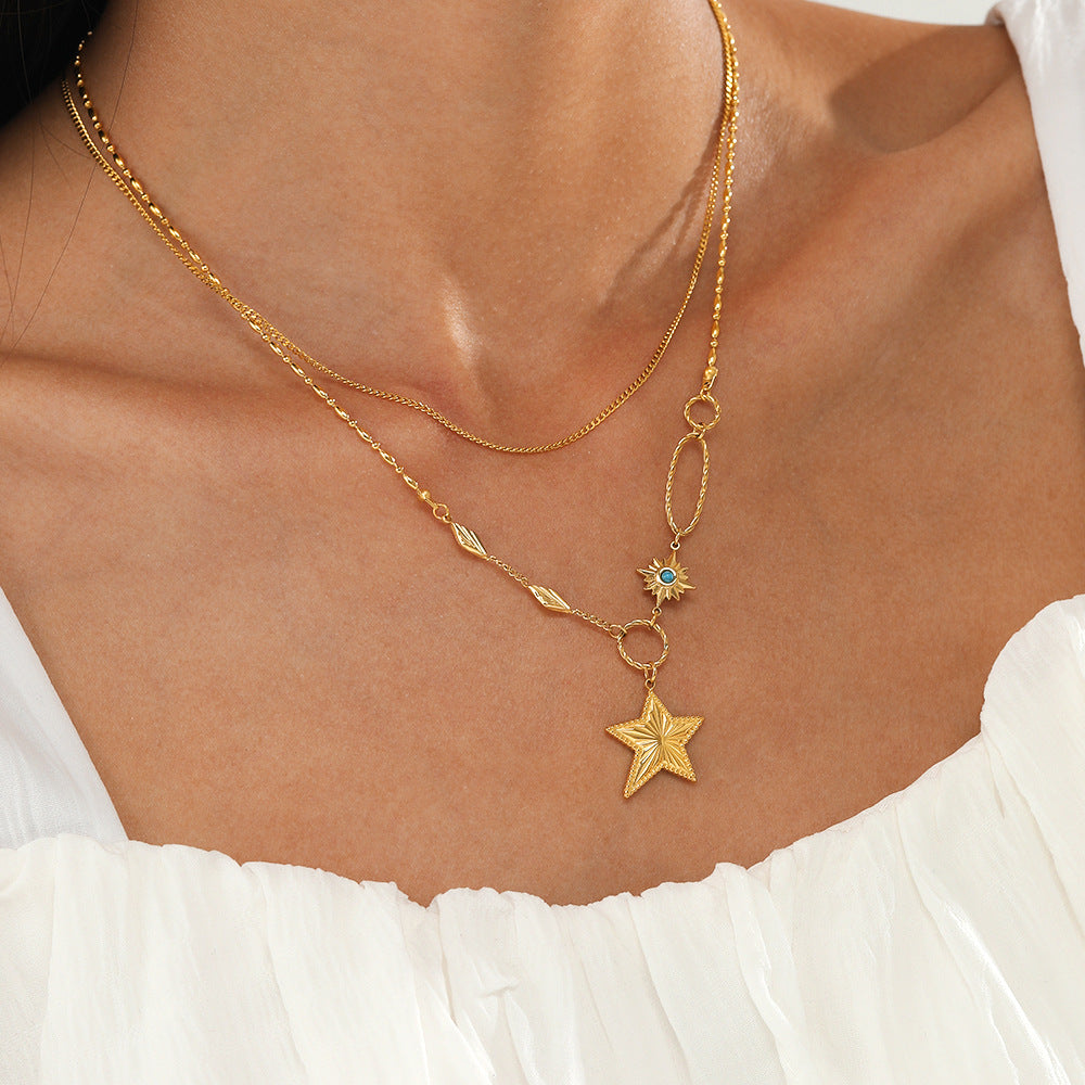 Star Set Necklace