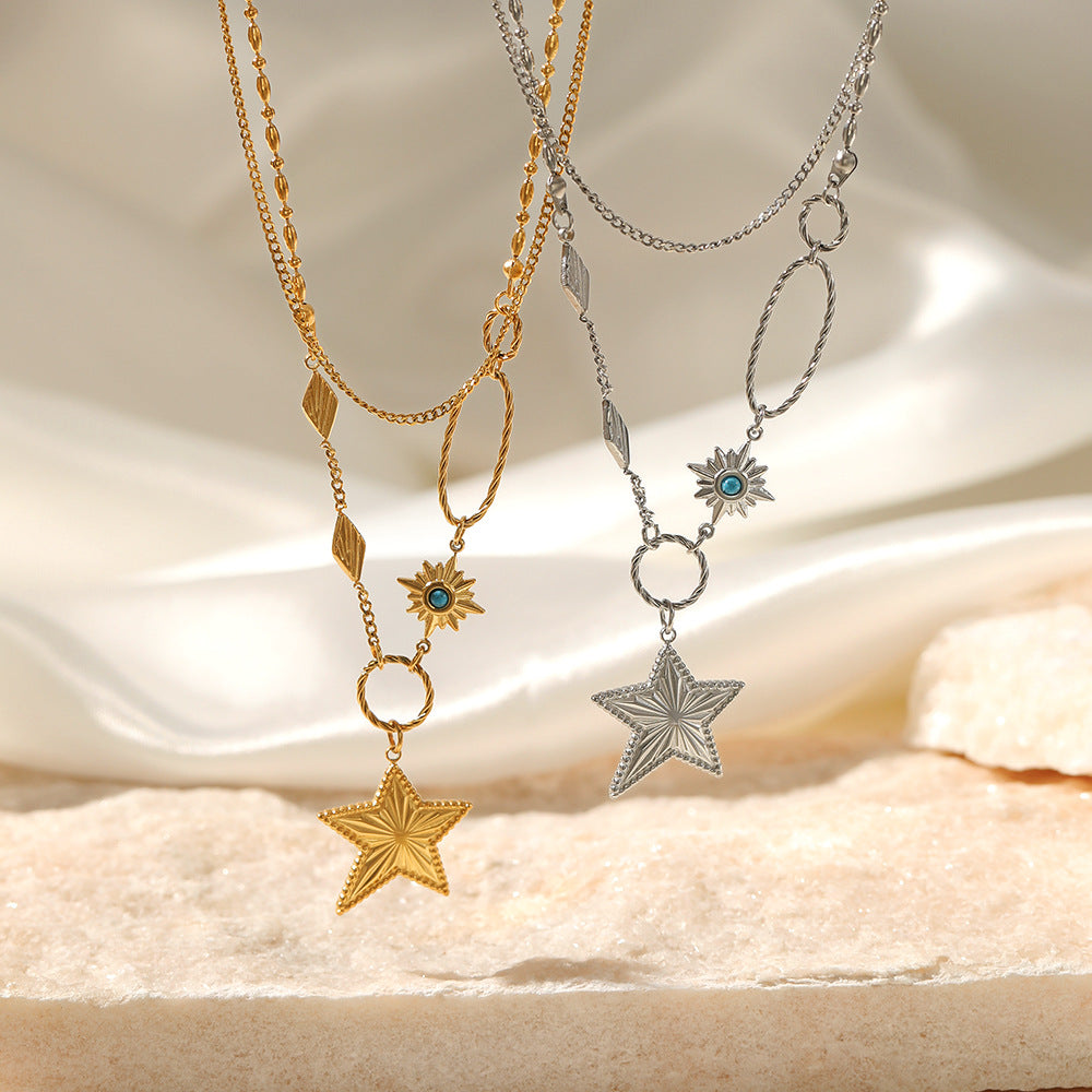 Star Set Necklace