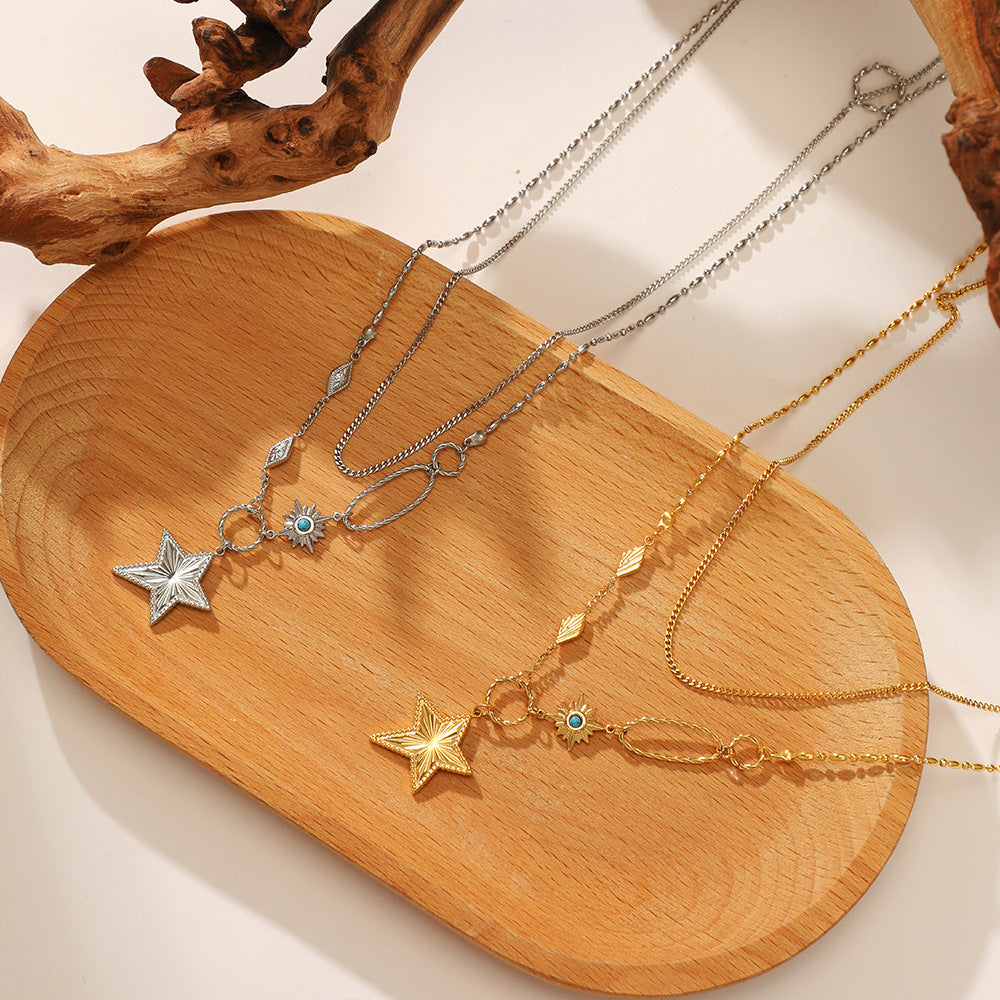 Star Set Necklace