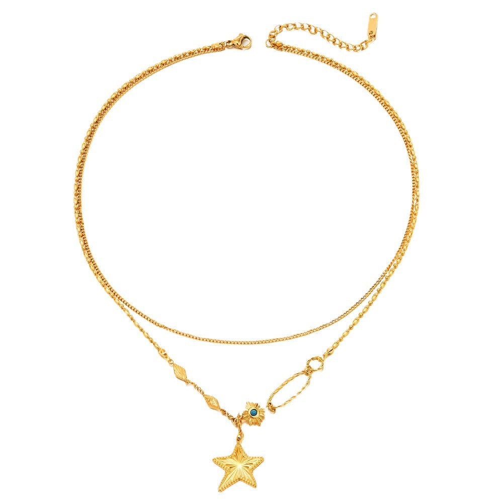 Star Set Necklace